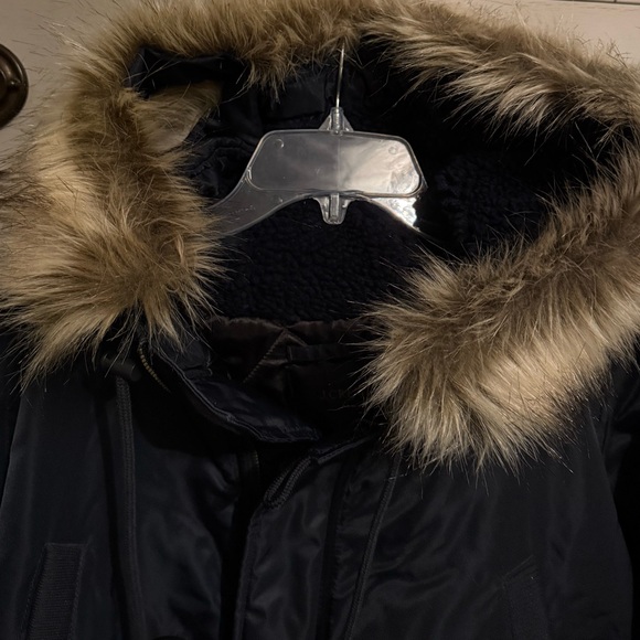 J.Crew Long Military Winter Parka Puffer XL - Picture 7 of 13